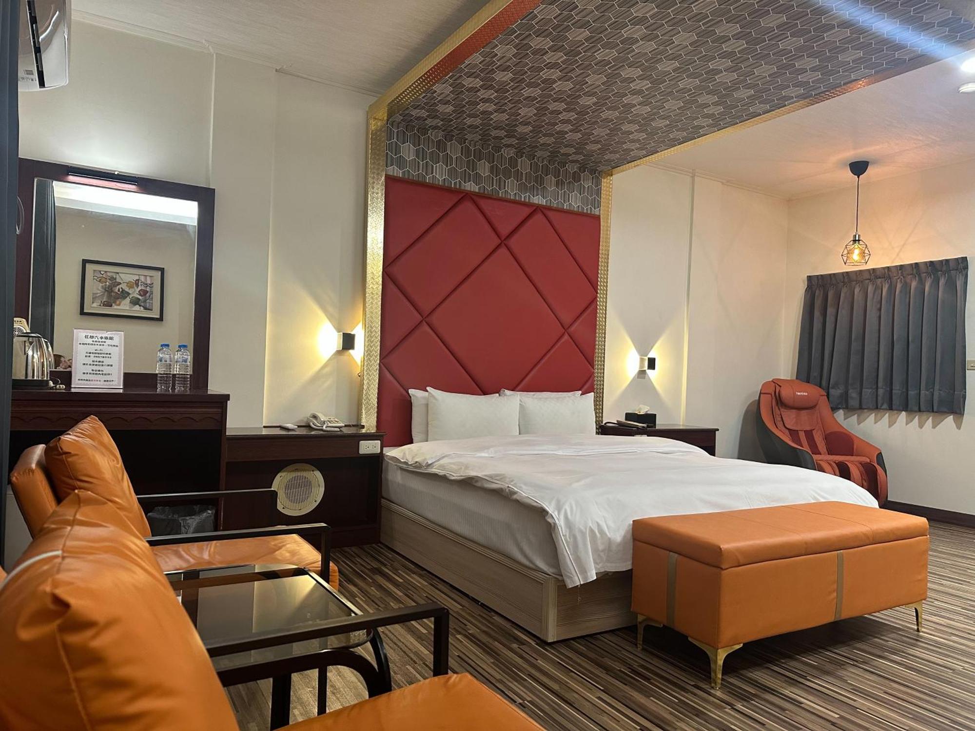 Hua Du Motel Jiji Bagian luar foto